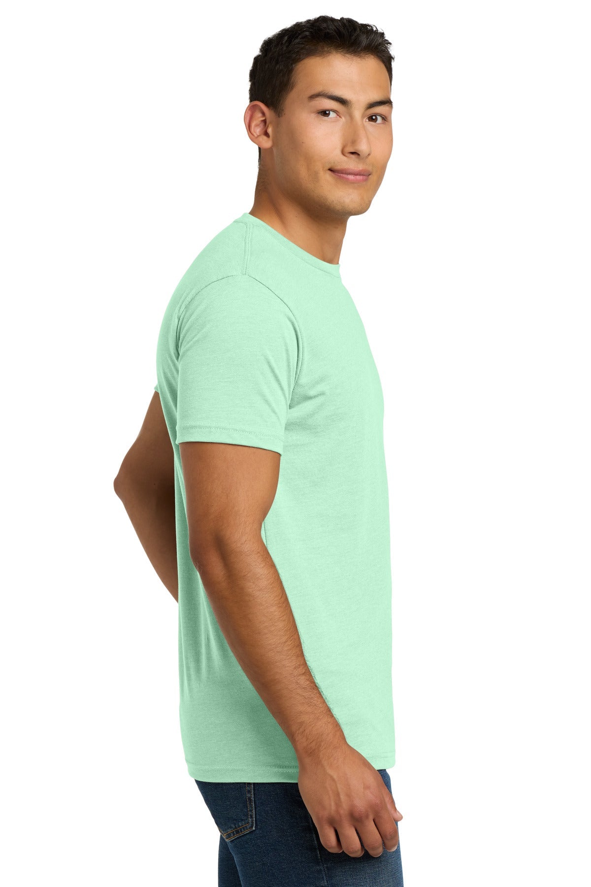Mint Next Level Apparel Adult CVC Tee. NL6210