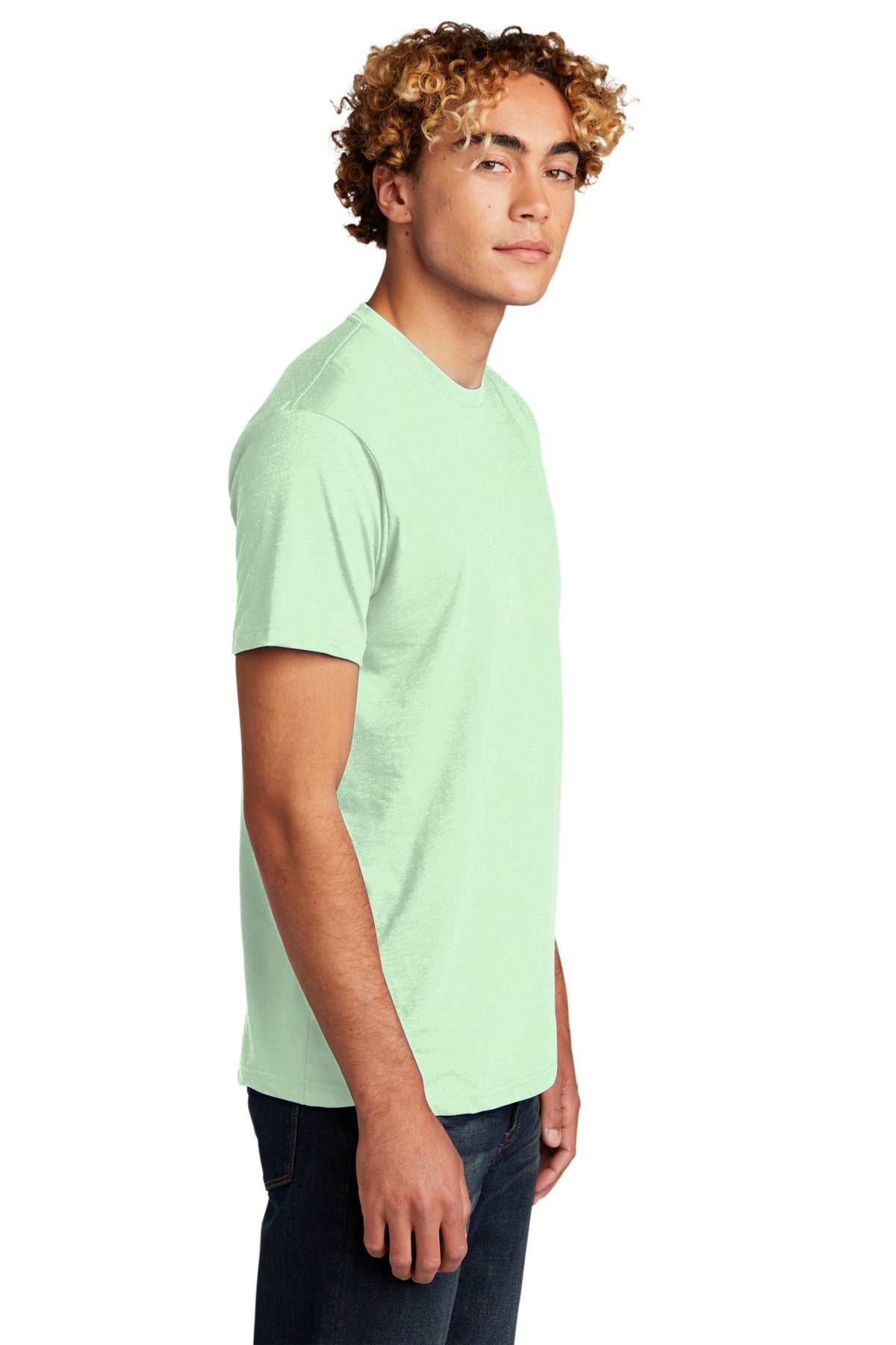 Mint Next Level Apparel Adult CVC Tee. NL6210