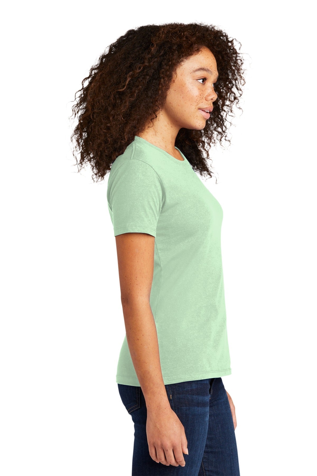 Mint Next Level Apparel Women's Cotton Tee. NL3900