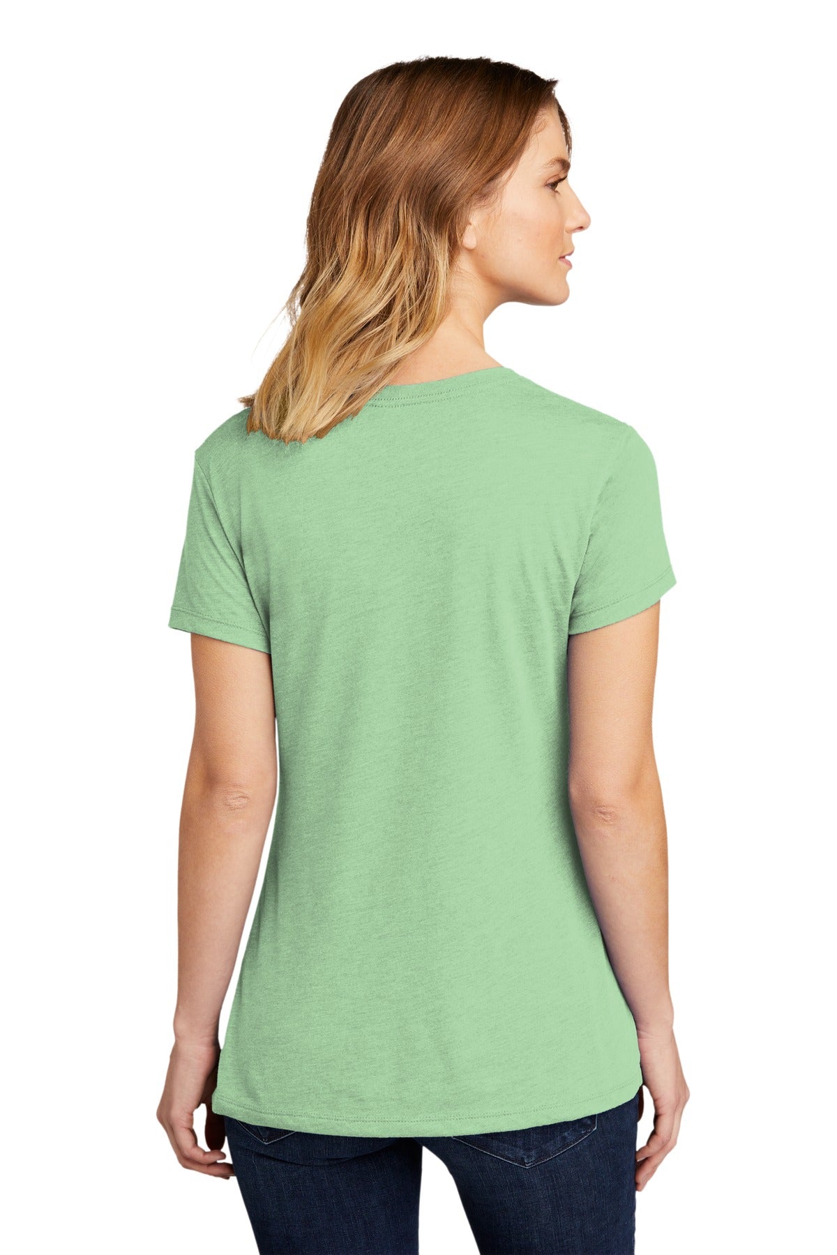 Mint Next Level Apparel Women's CVC Tee. NL6610