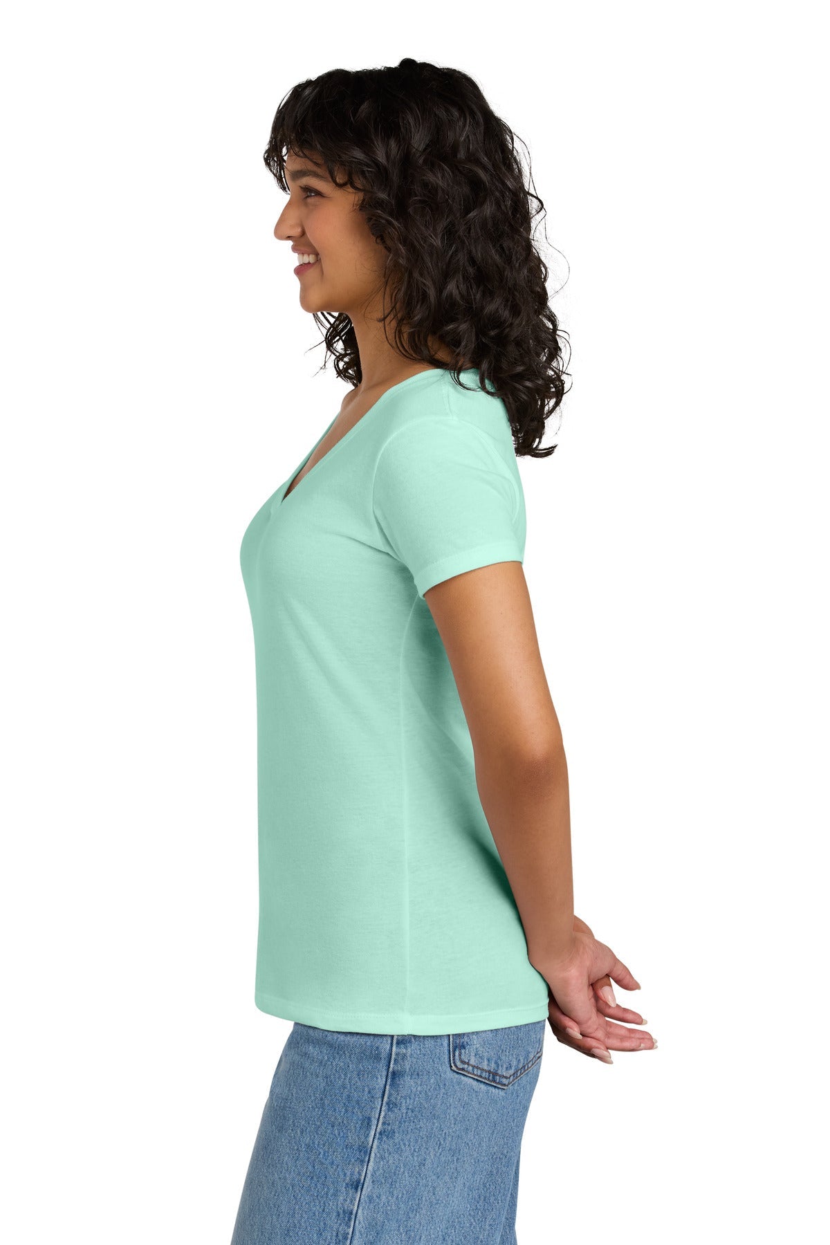 Mint Next Level Apparel Women's Ideal V-Neck Tee NL1540