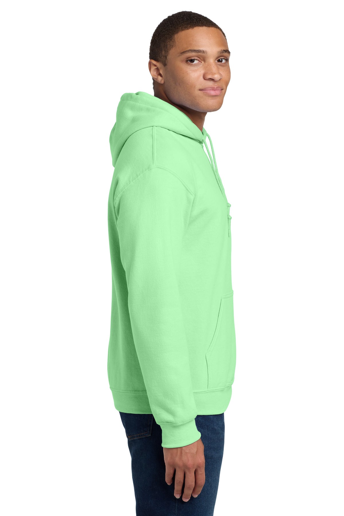 MintGreen Gildan - Heavy Blend Hooded Sweatshirt. 18500