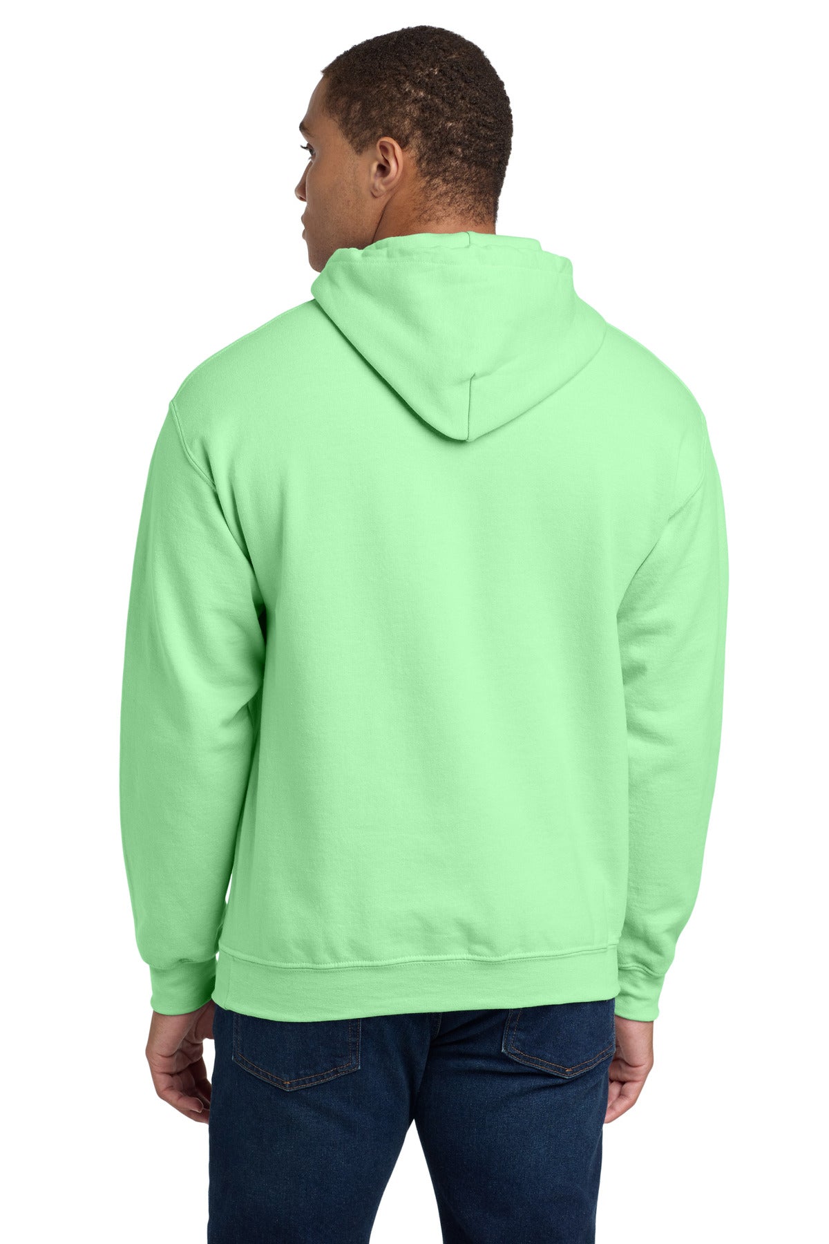 MintGreen Gildan - Heavy Blend Hooded Sweatshirt. 18500