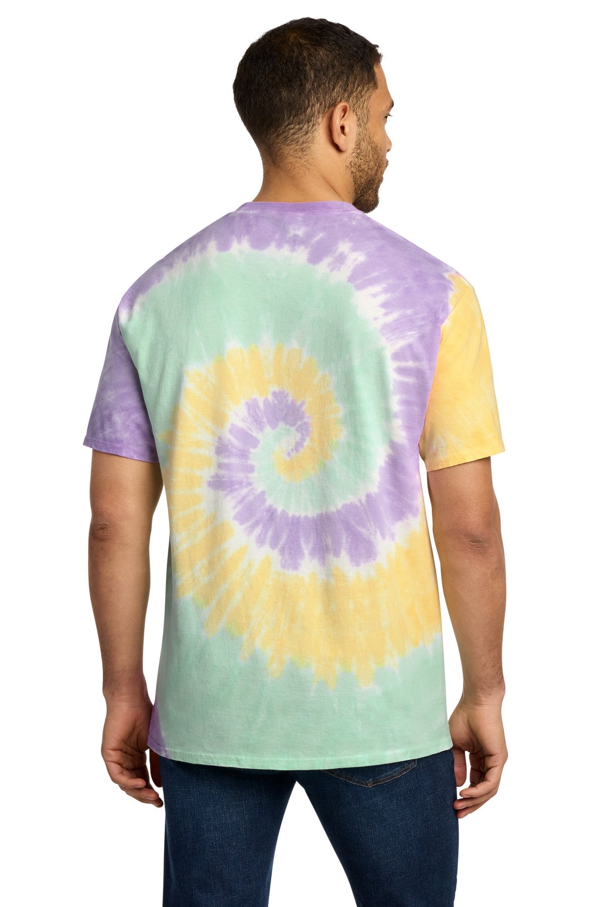 MintRnbw Port & Co Tie-Dye Tee. PC147