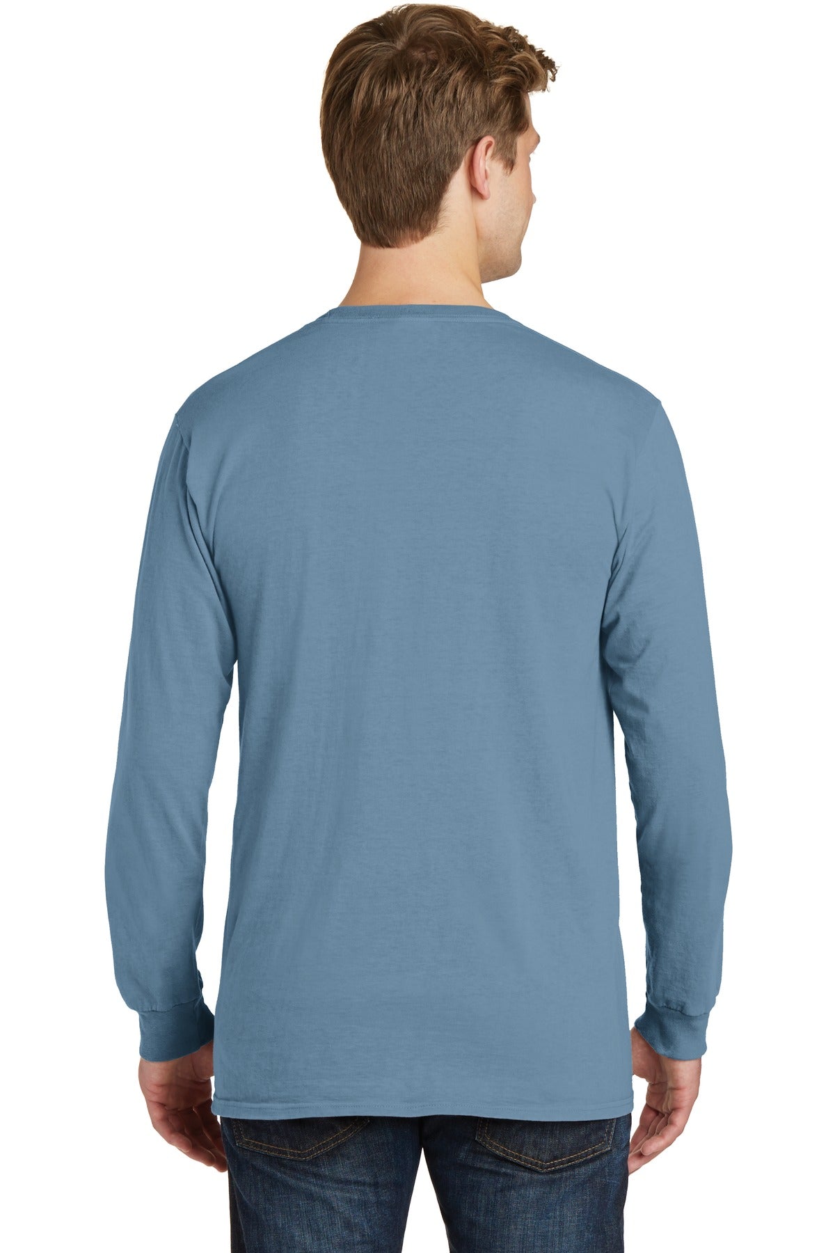 Mist Port & Co Beach Wash Garment-Dyed Long Sleeve Tee PC099LS
