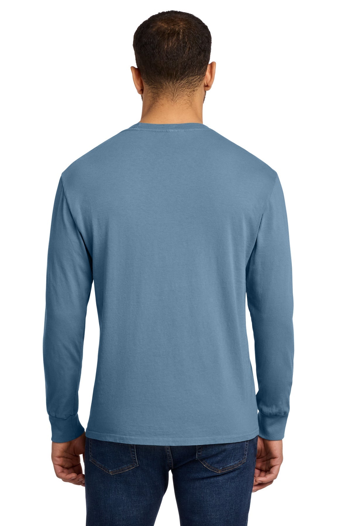 Mist Port & Co Beach Wash Garment-Dyed Long Sleeve Tee PC099LS