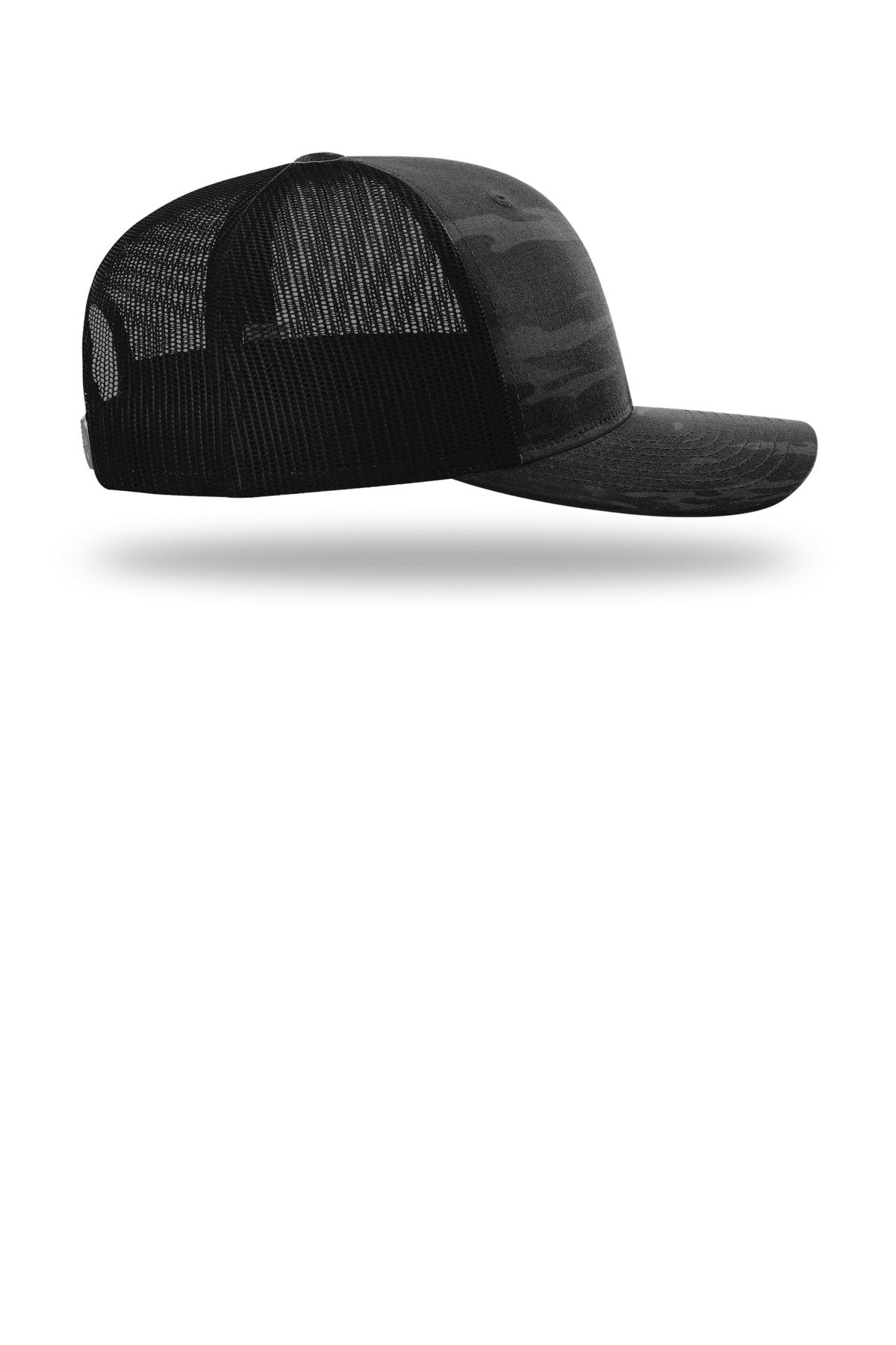 MltcmBk/Bk Richardson Printed Tactical Trucker 112PT