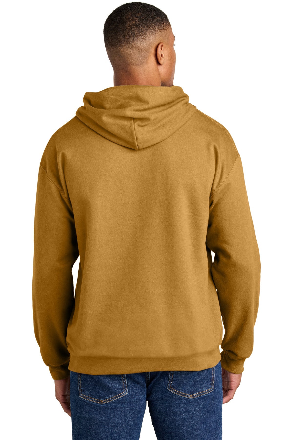 Mustard Gildan Softstyle Midweight Pullover Hooded Sweatshirt SF500