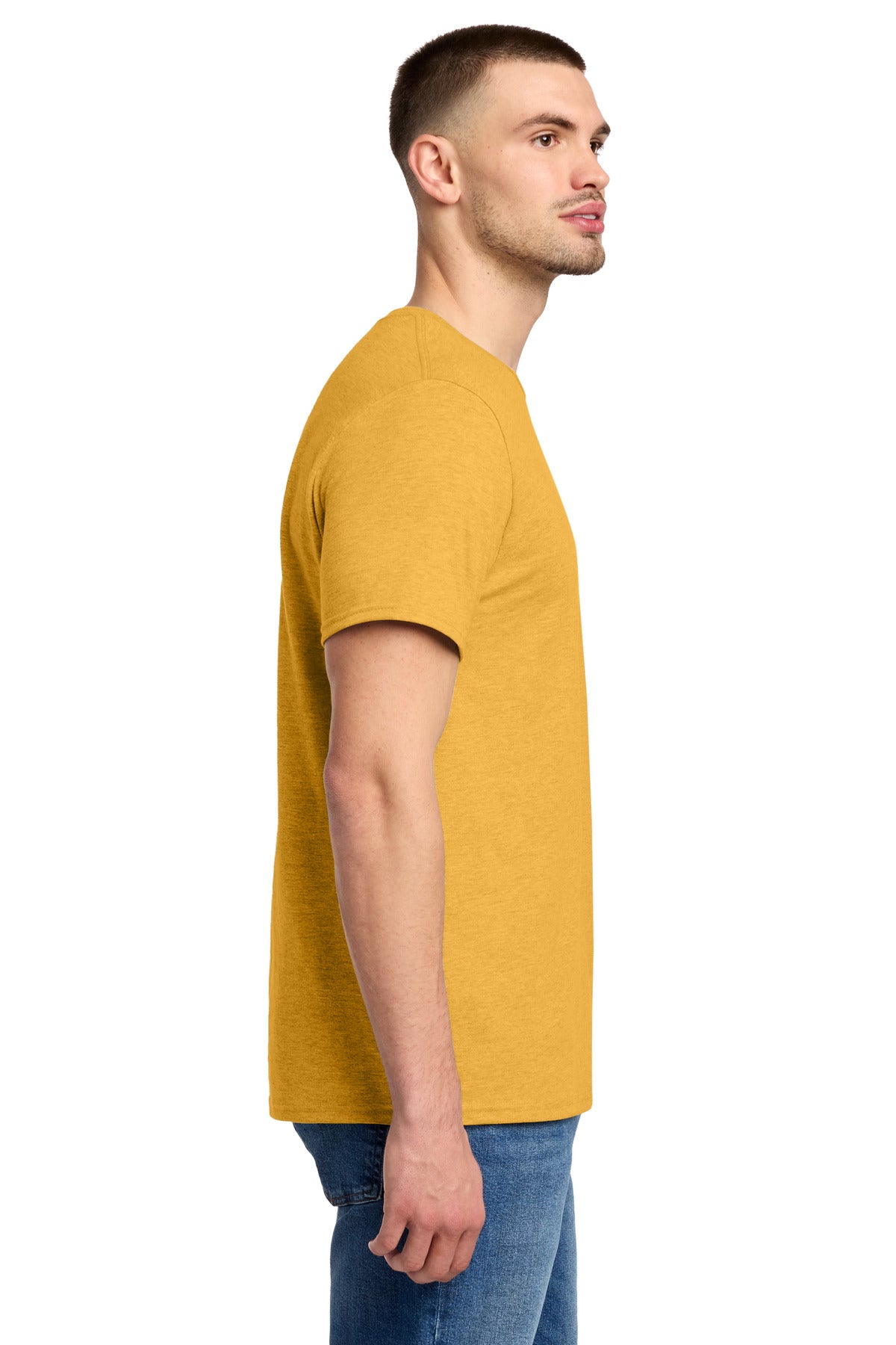 MustardHtr Jerzees Premium Blend Ring Spun T-Shirt 560M