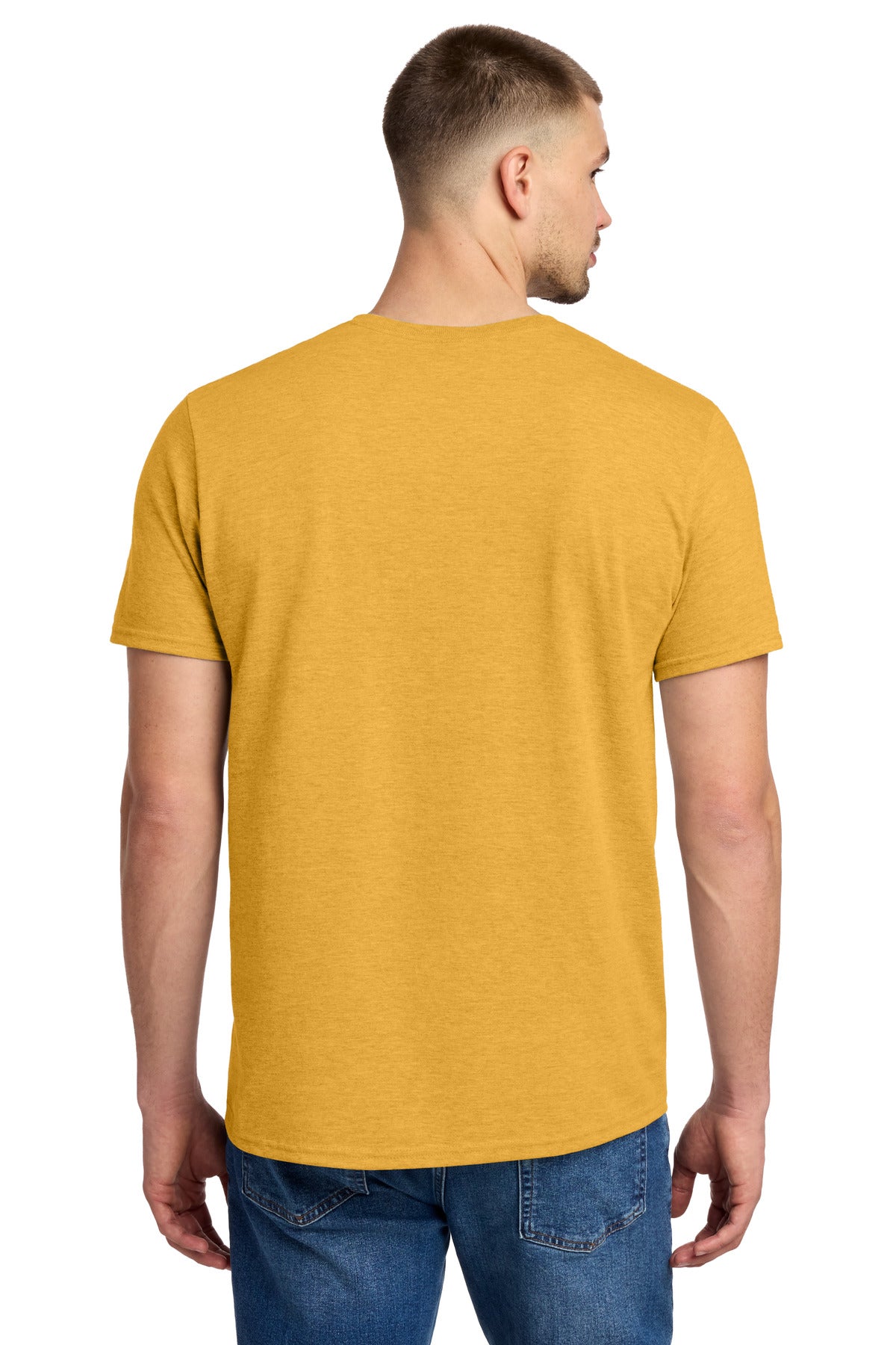 MustardHtr Jerzees Premium Blend Ring Spun T-Shirt 560M
