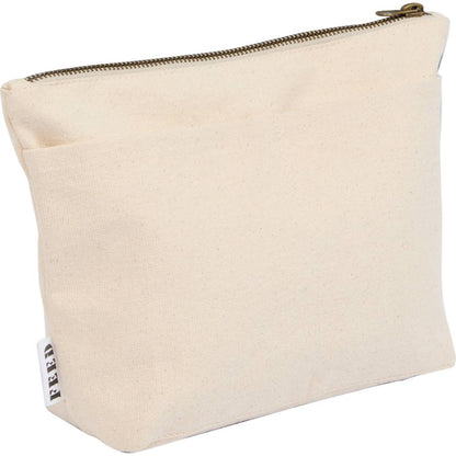 Natural FEED Organic Cotton Pouch plain