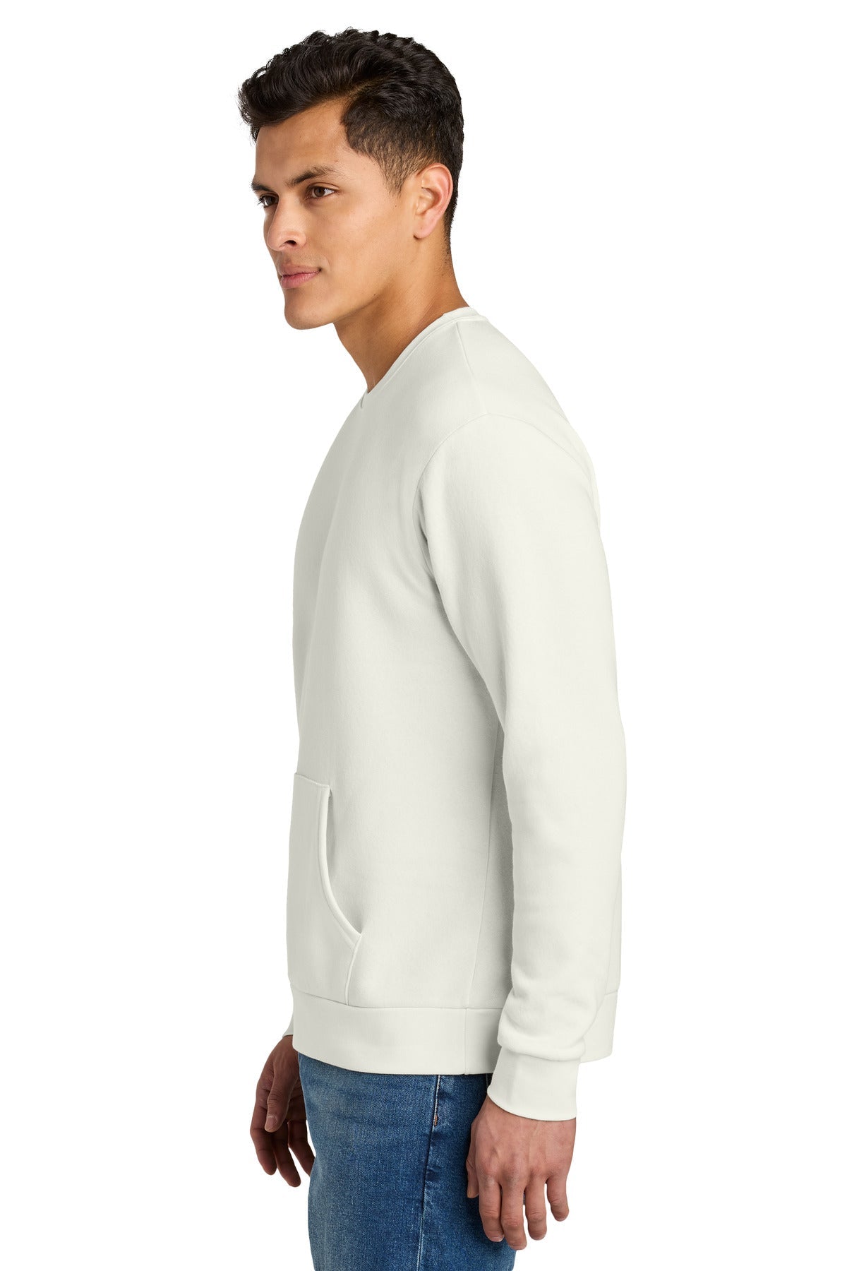 Natural Next Level Apparel Santa Barbara Pocket Sweatshirt NL9001