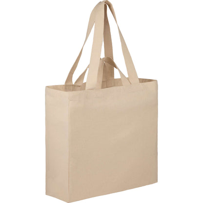 Natural Organic 6oz Cotton Dual Carry Tote plain