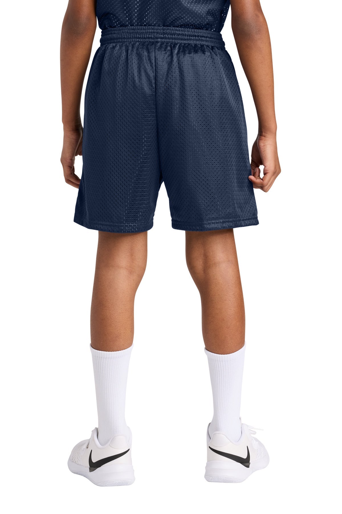 Navy A4 Youth Sprint 6" Mesh Short A4NB5301