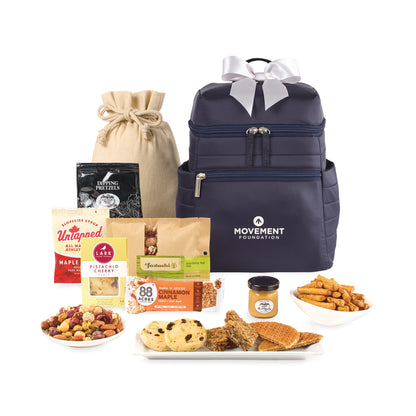 Navy Aviana™ Gourmet Backpack Cooler