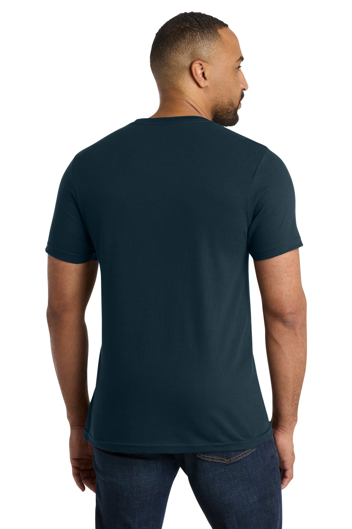 Navy Blue Port & Co Bouncer Tee PC600