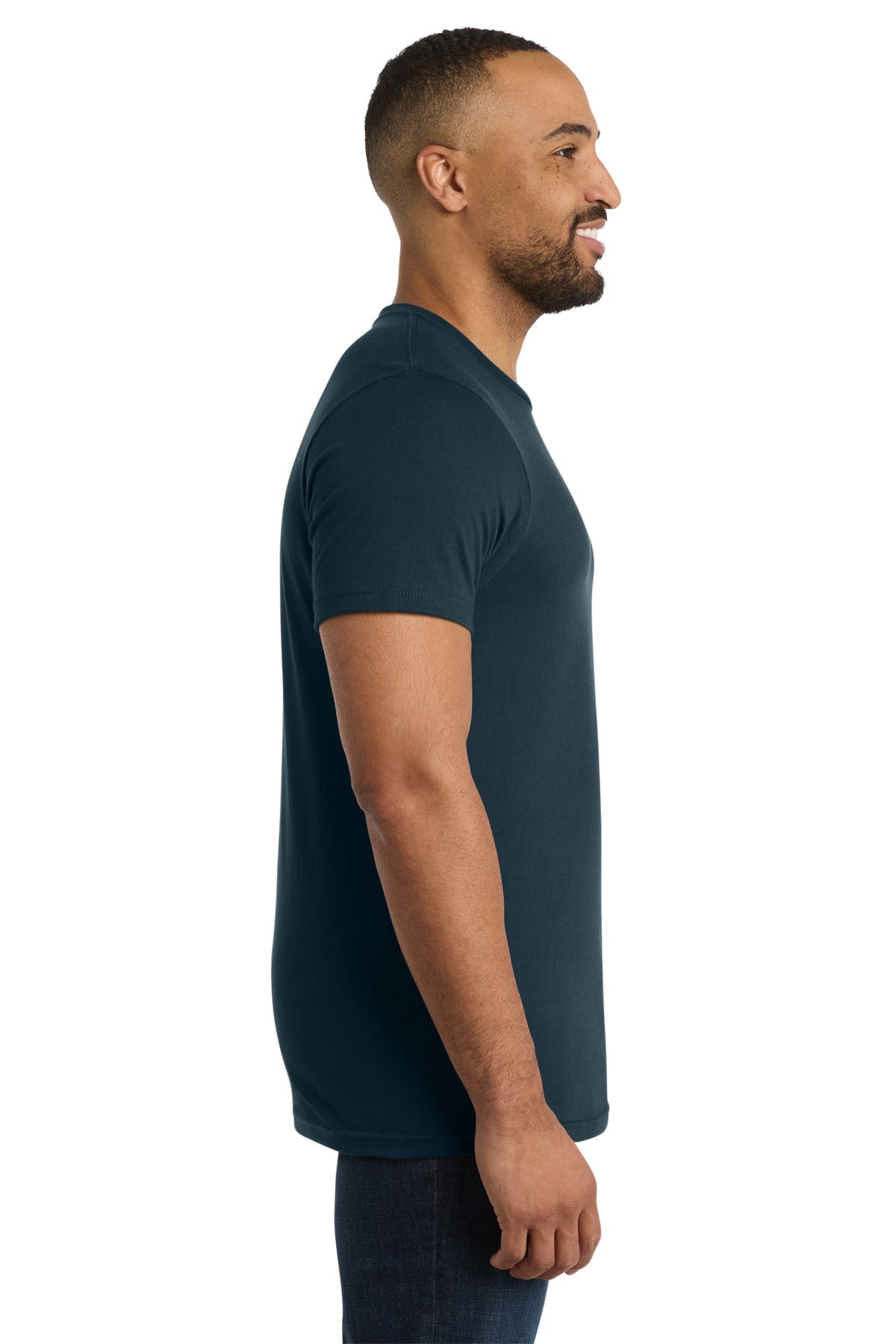 Navy Blue Port & Co Bouncer Tee PC600