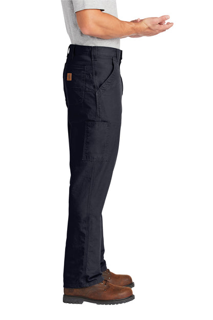 Navy Carhartt Canvas Work Dungaree. CTB151