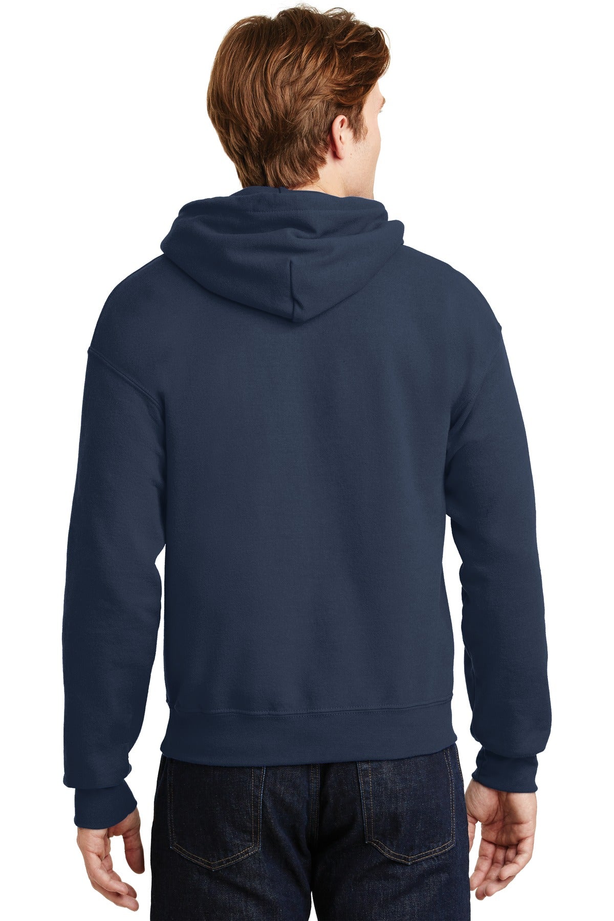 Navy Gildan - Heavy Blend Hooded Sweatshirt. 18500
