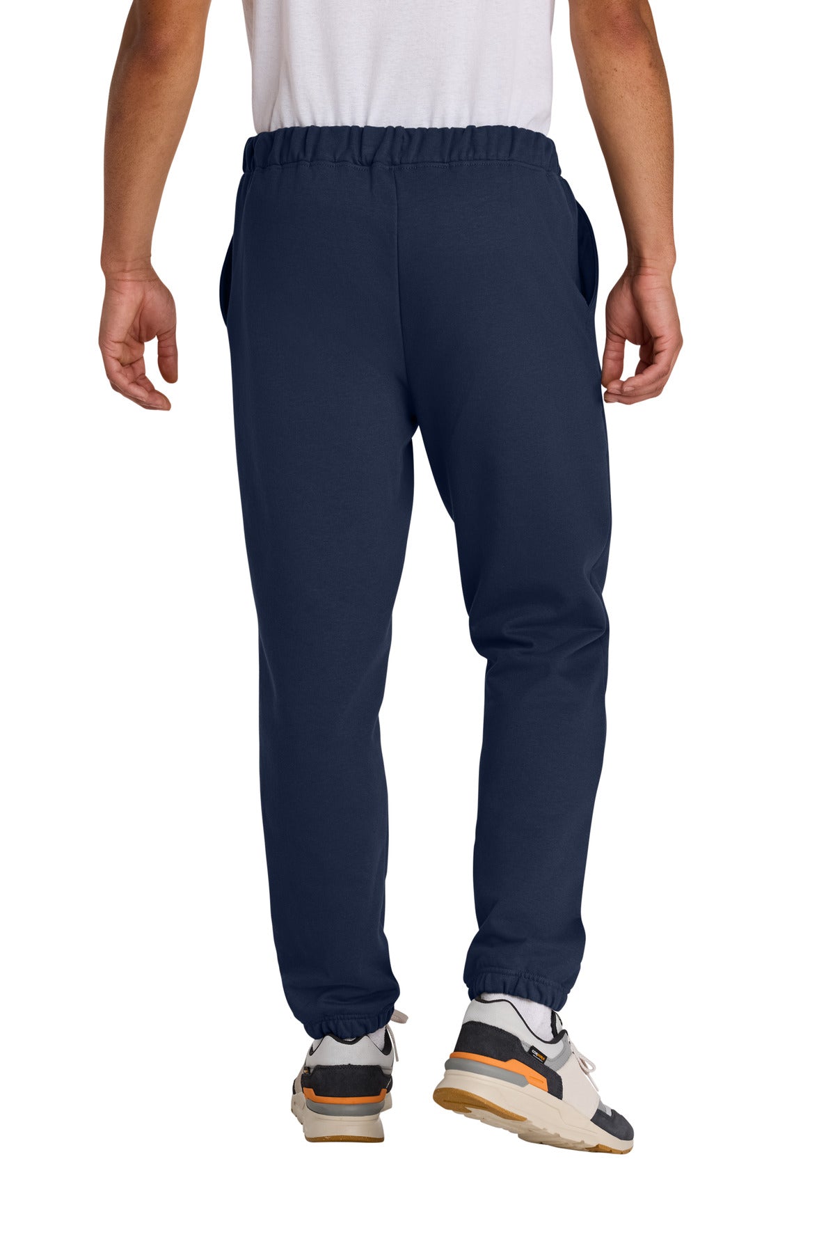 Navy Gildan Softstyle Midweight Pocket Sweatpants SF100
