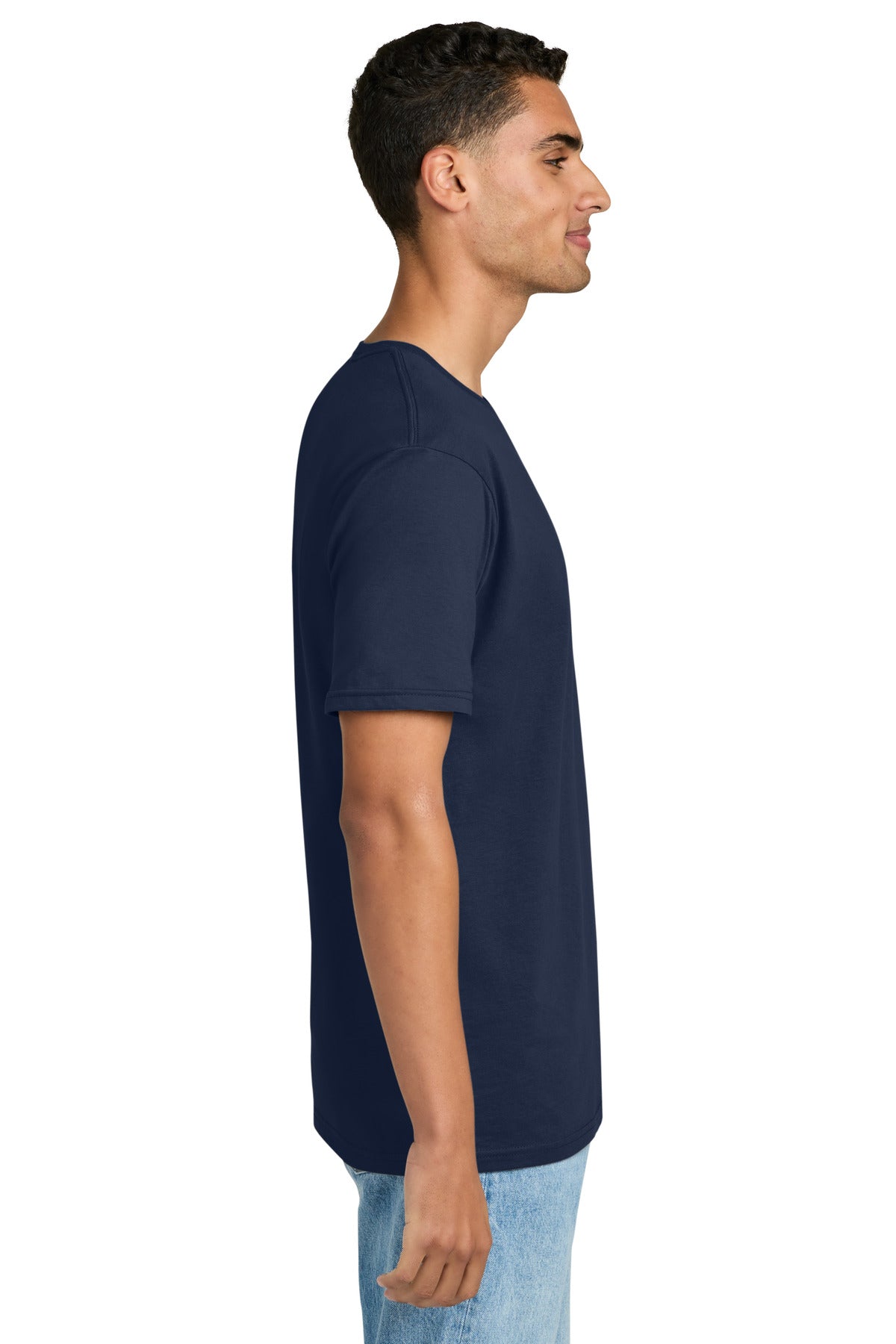 Navy Gildan Softstyle Plasma Print Tee 64PLSMA