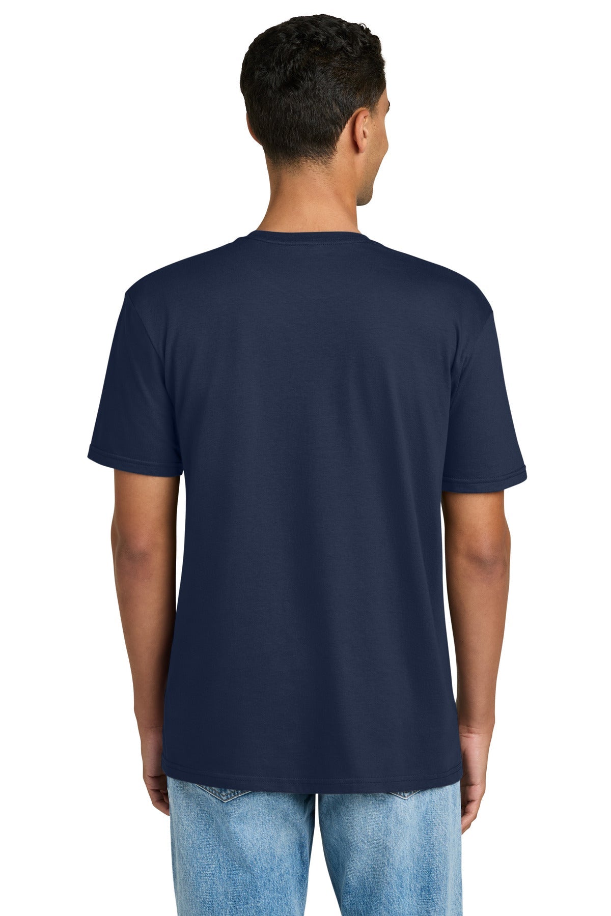 Navy Gildan Softstyle Plasma Print Tee 64PLSMA