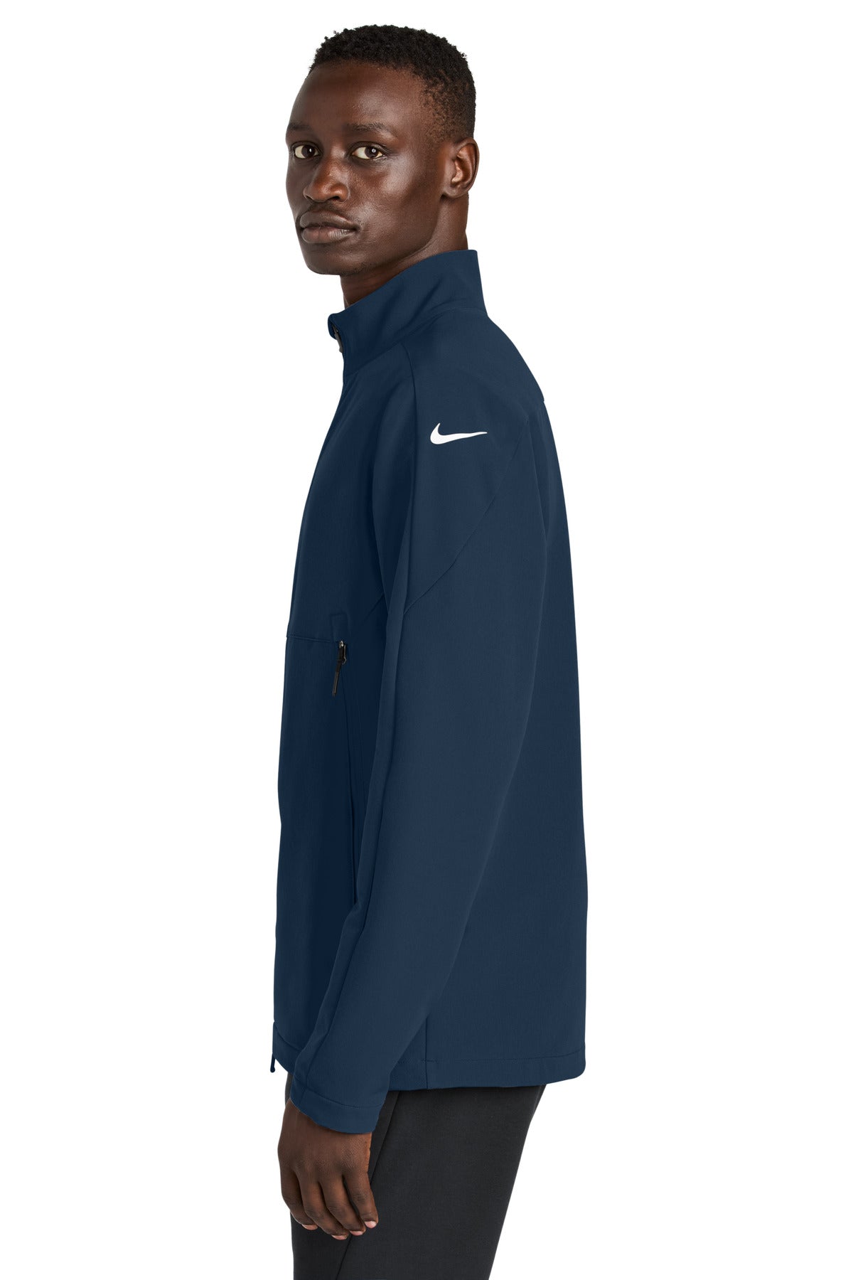 Navy Nike Full-Zip Soft Shell Jacket NKHM7926