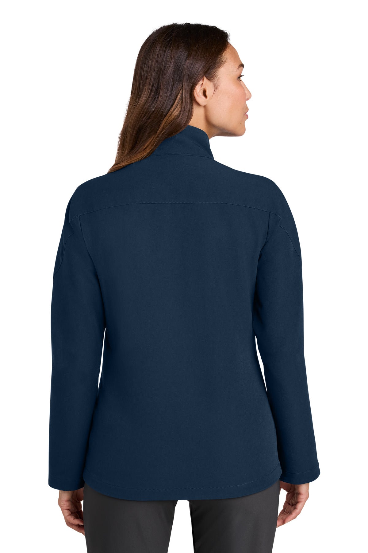 Navy Nike Women's Full-Zip Soft Shell Jacket NKHM7937