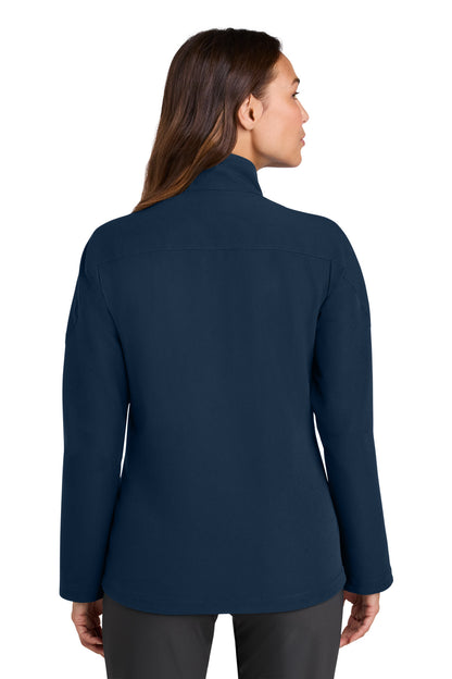 Navy Nike Women's Full-Zip Soft Shell Jacket NKHM7937