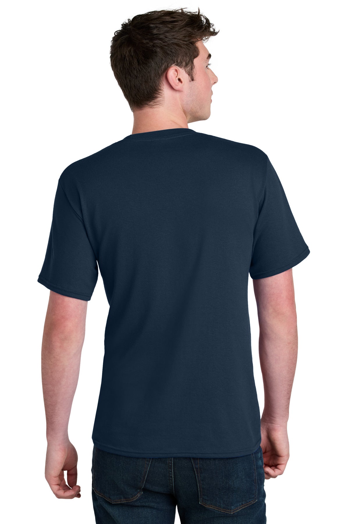 Navy Port & Co Core Blend Recycled Tee PC01