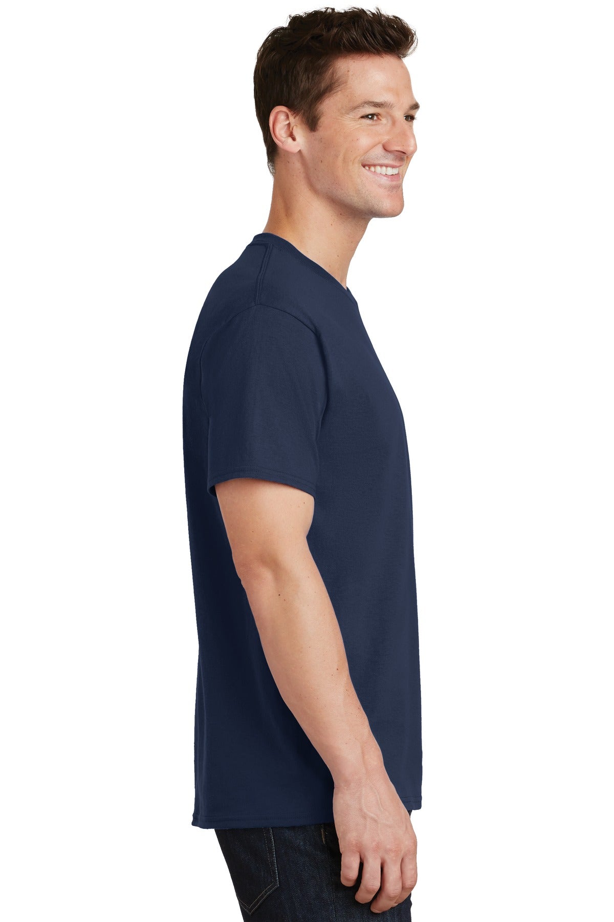 Navy Port & Co Tall Core Cotton Tee PC54T