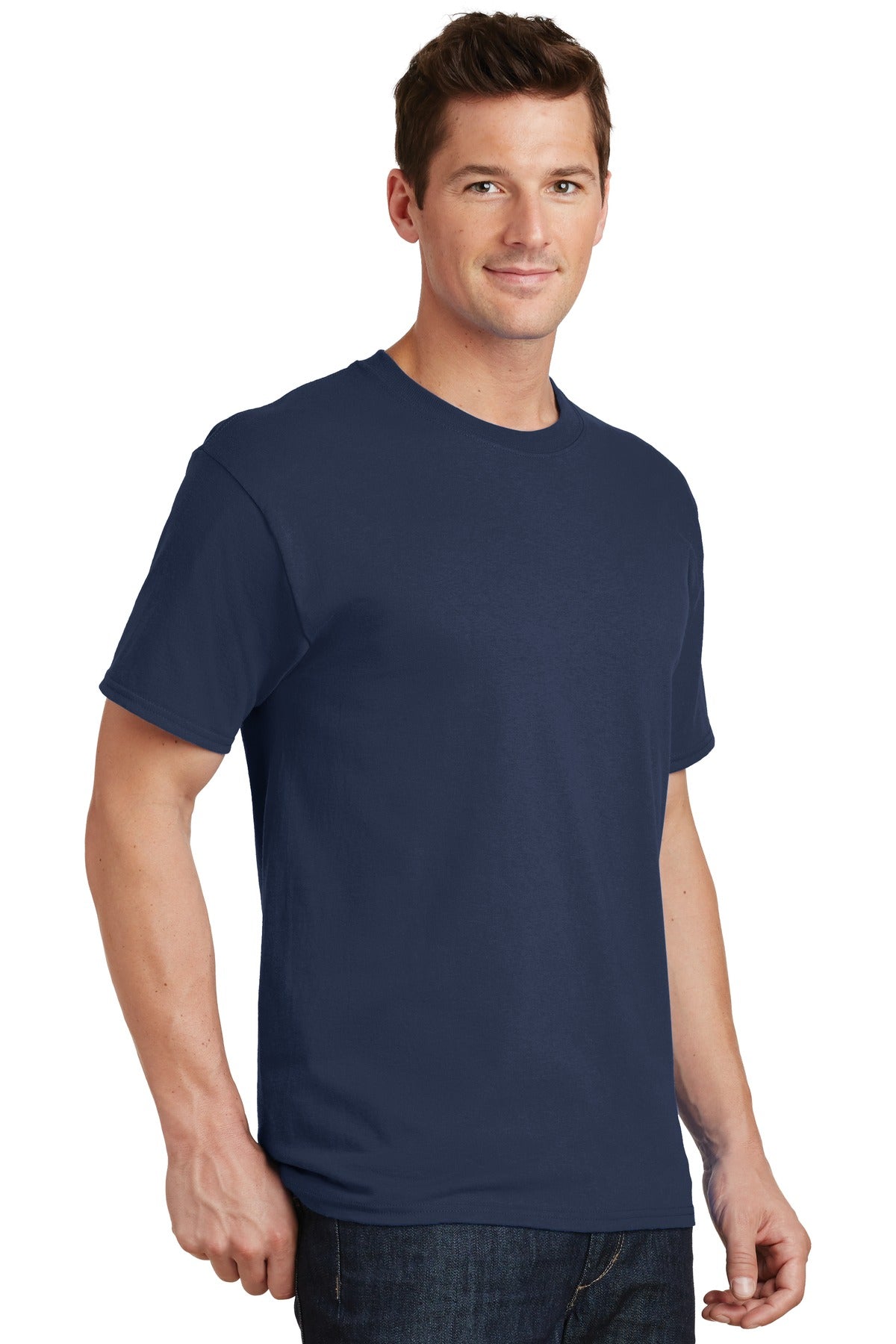 Navy Port & Co Tall Core Cotton Tee PC54T