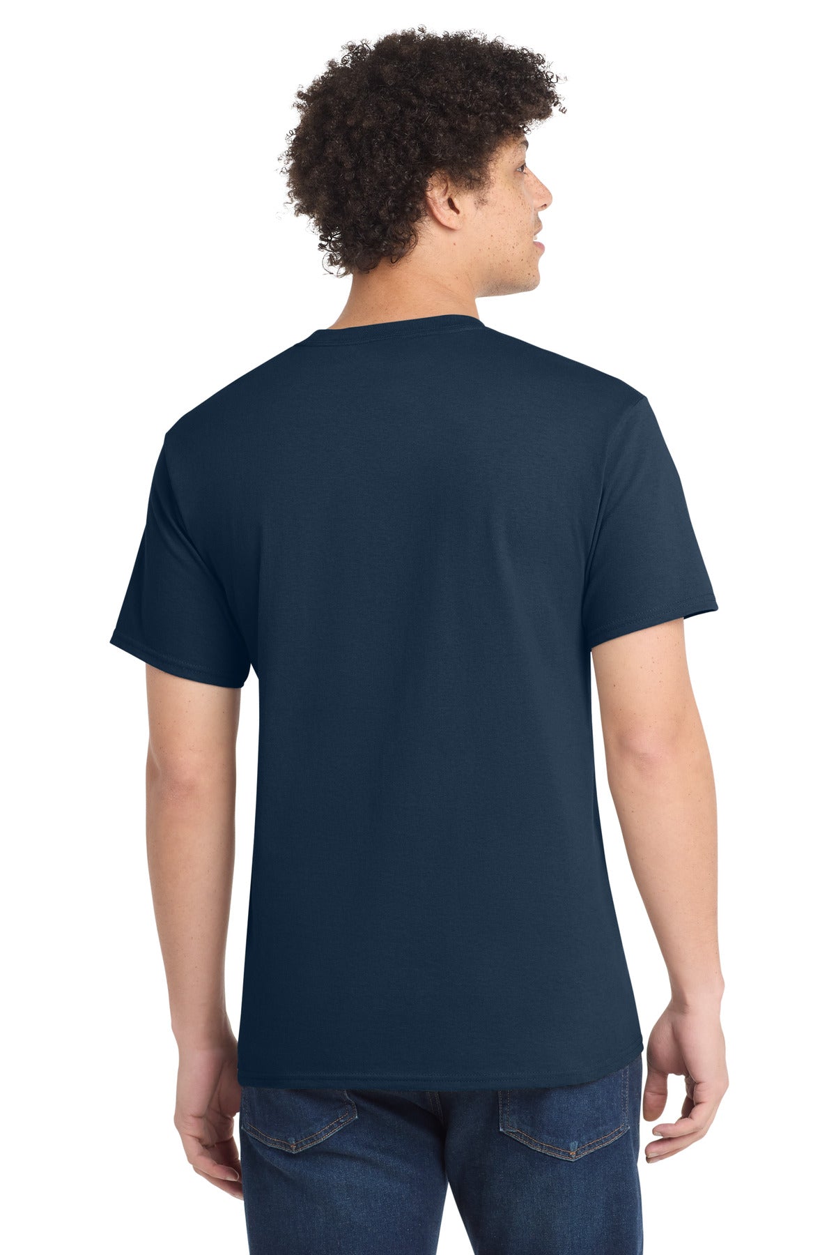 Navy Port & Co Tall Core Cotton Tee PC54T