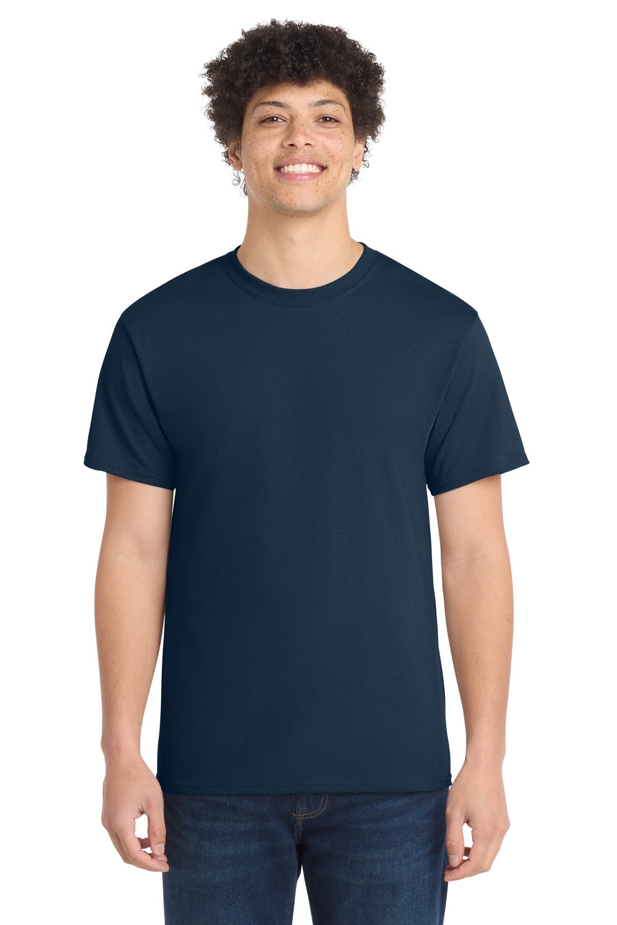 Navy Port & Co Tall Core Cotton Tee PC54T