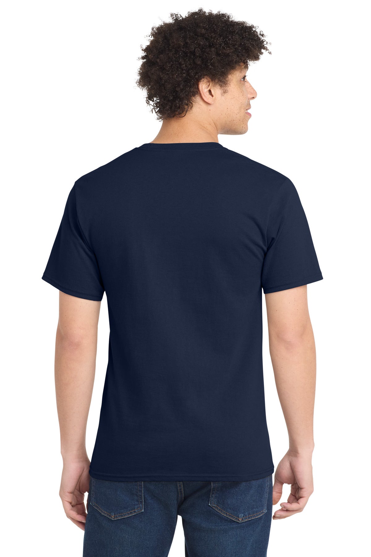 Navy Port & Co Tall Essential Tee. PC61T