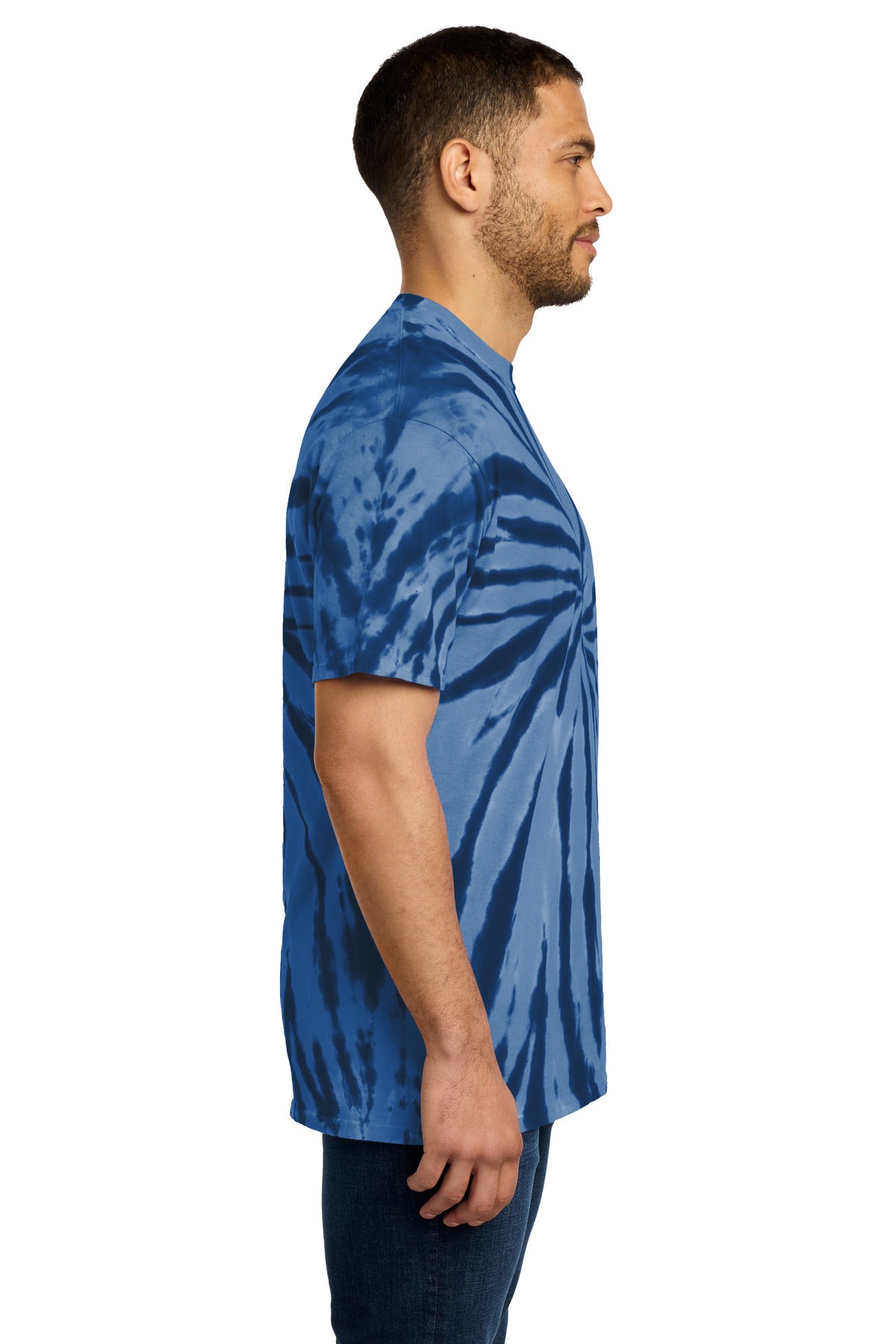 Navy Port & Co Tie-Dye Tee. PC147