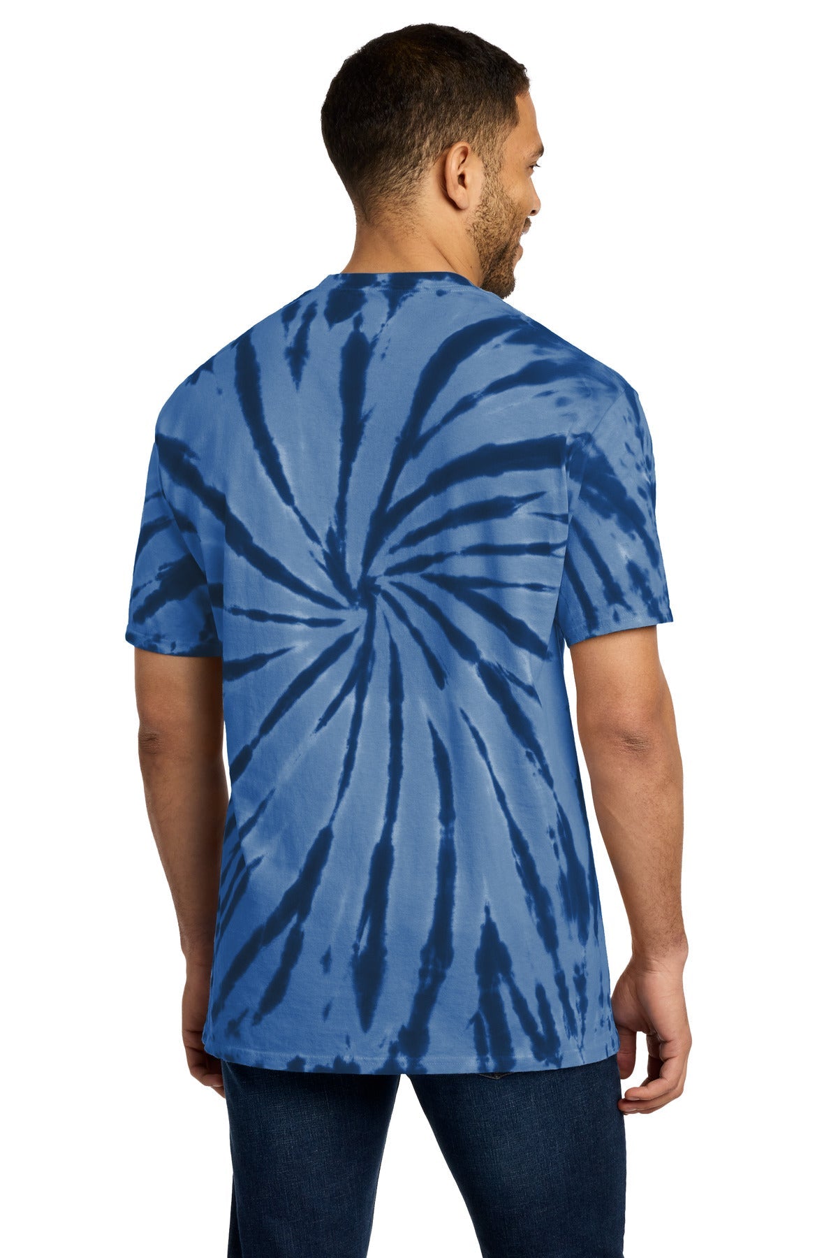 Navy Port & Co Tie-Dye Tee. PC147