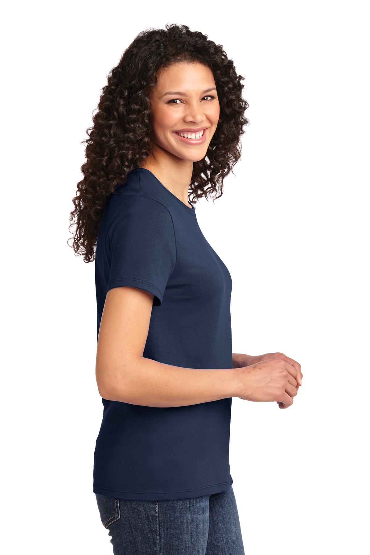 Navy Port & Co Women's Essential Tee. LPC61