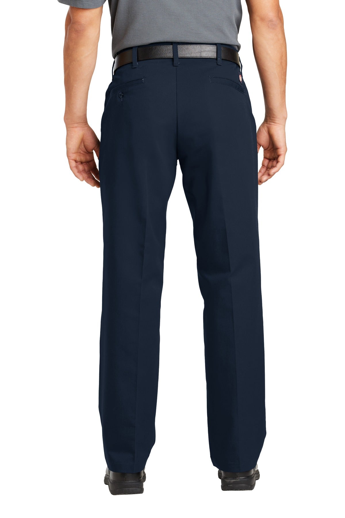Navy Red Kap Elastic Insert Pant. PT60
