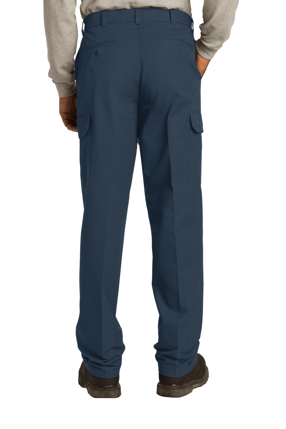 Navy Red Kap Industrial Cargo Pant. PT88