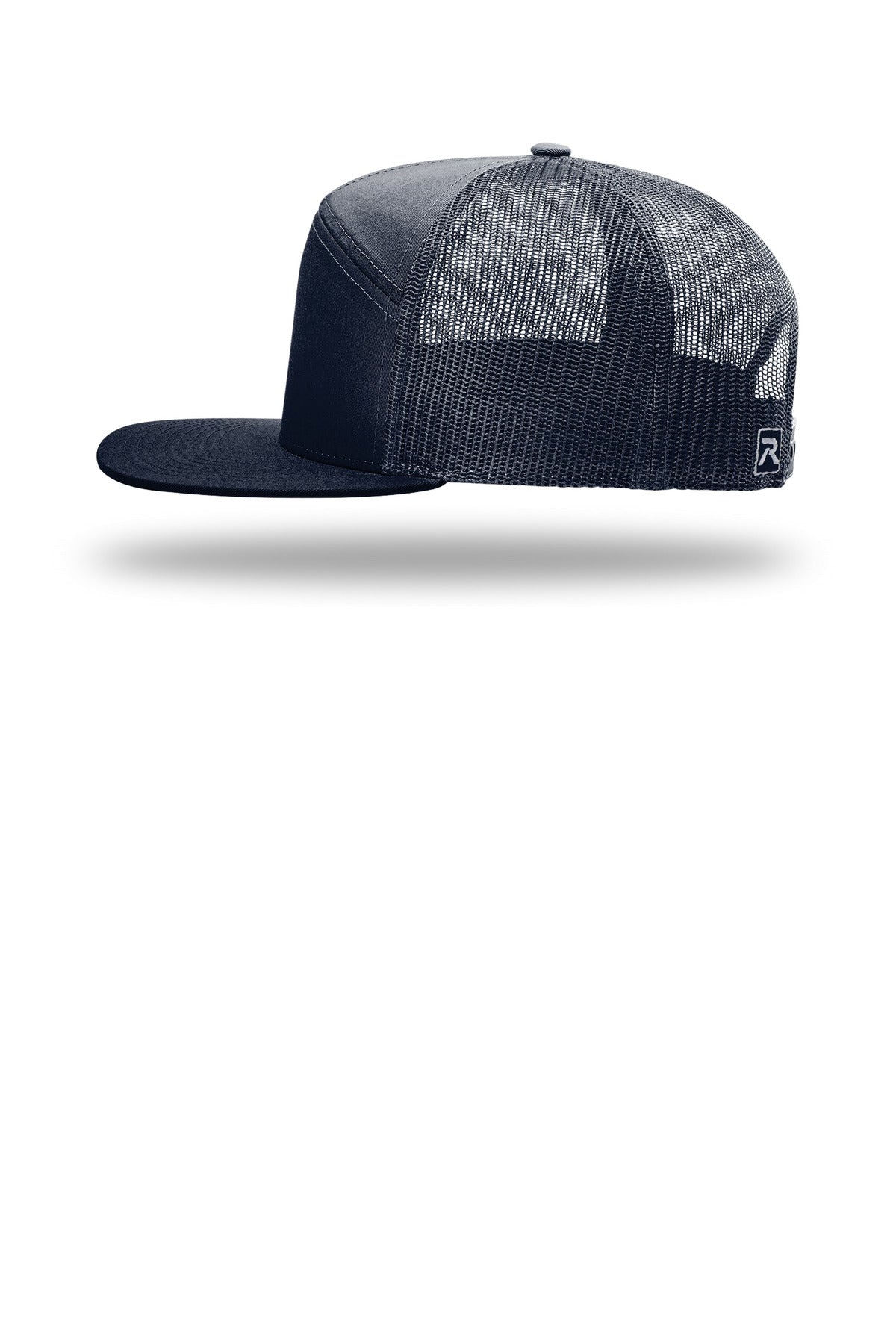 Navy Richardson 7-Panel Trucker 168