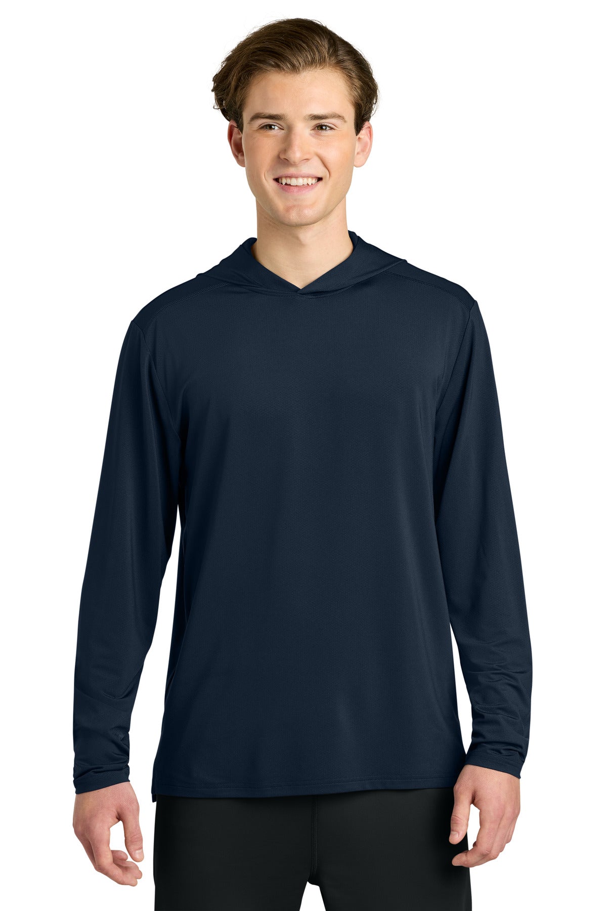 Navy Richardson Clutch Long Sleeve Hoodie RA7110LSH