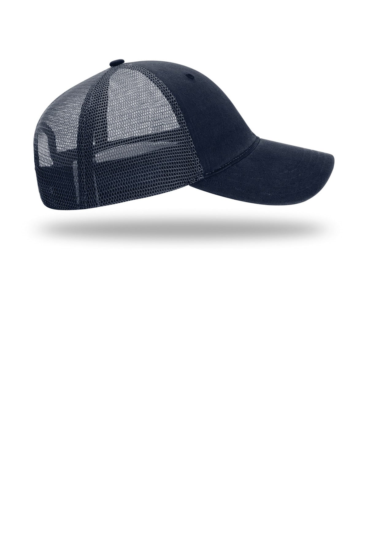 Navy Richardson Garment Washed Trucker 111