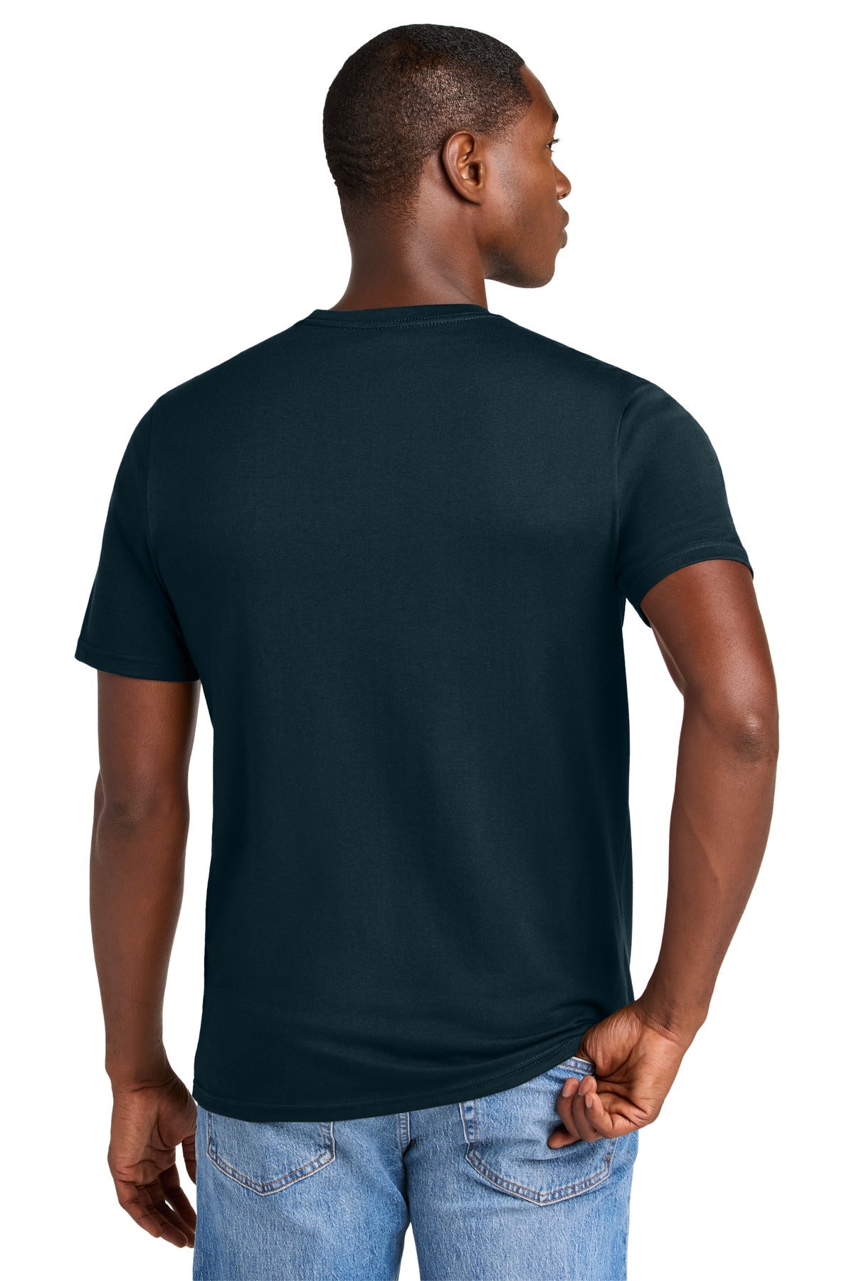 NavyBlue District Perfect Weight CVC Tee DT184