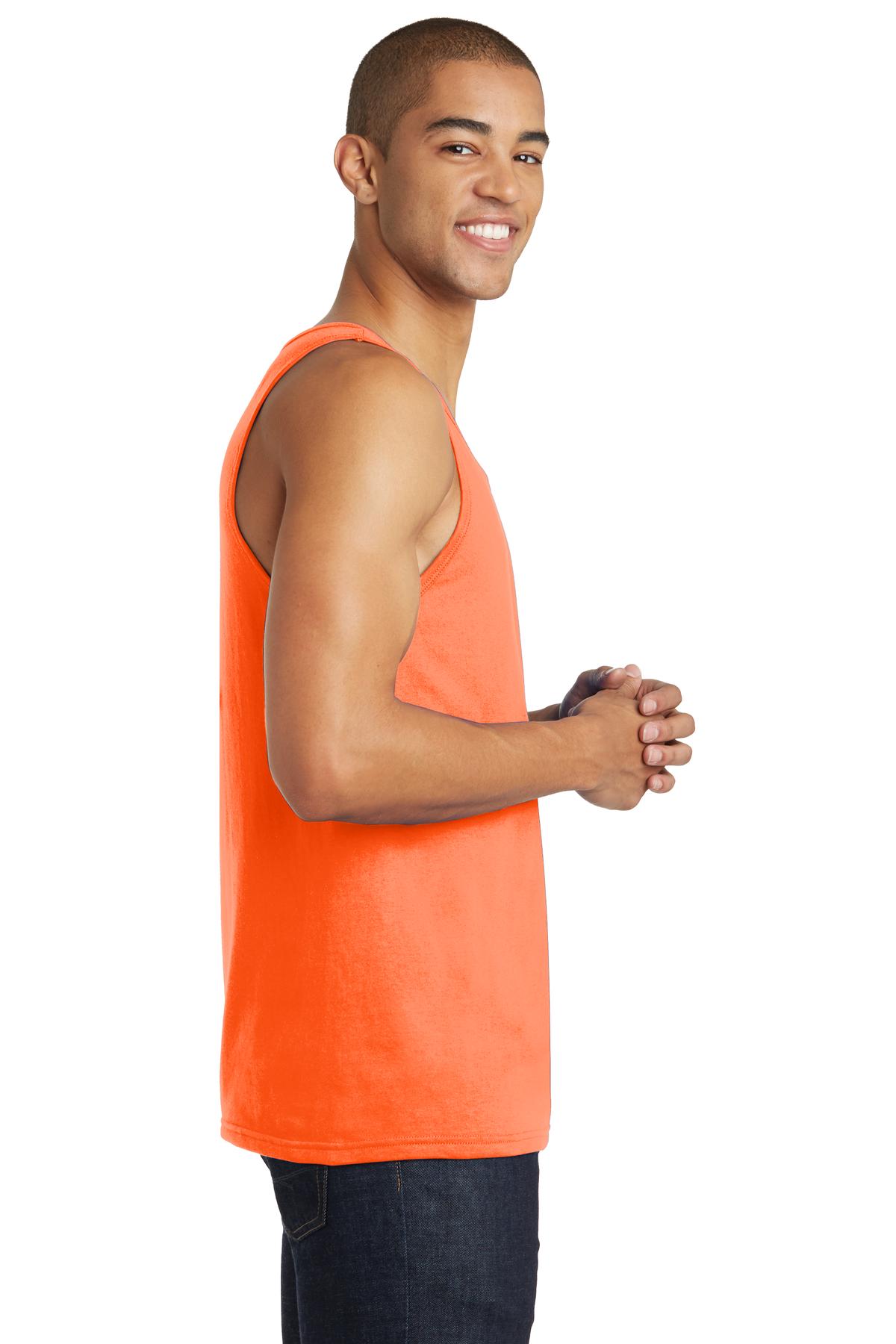 Neon Orange District The Concert Tank . DT5300