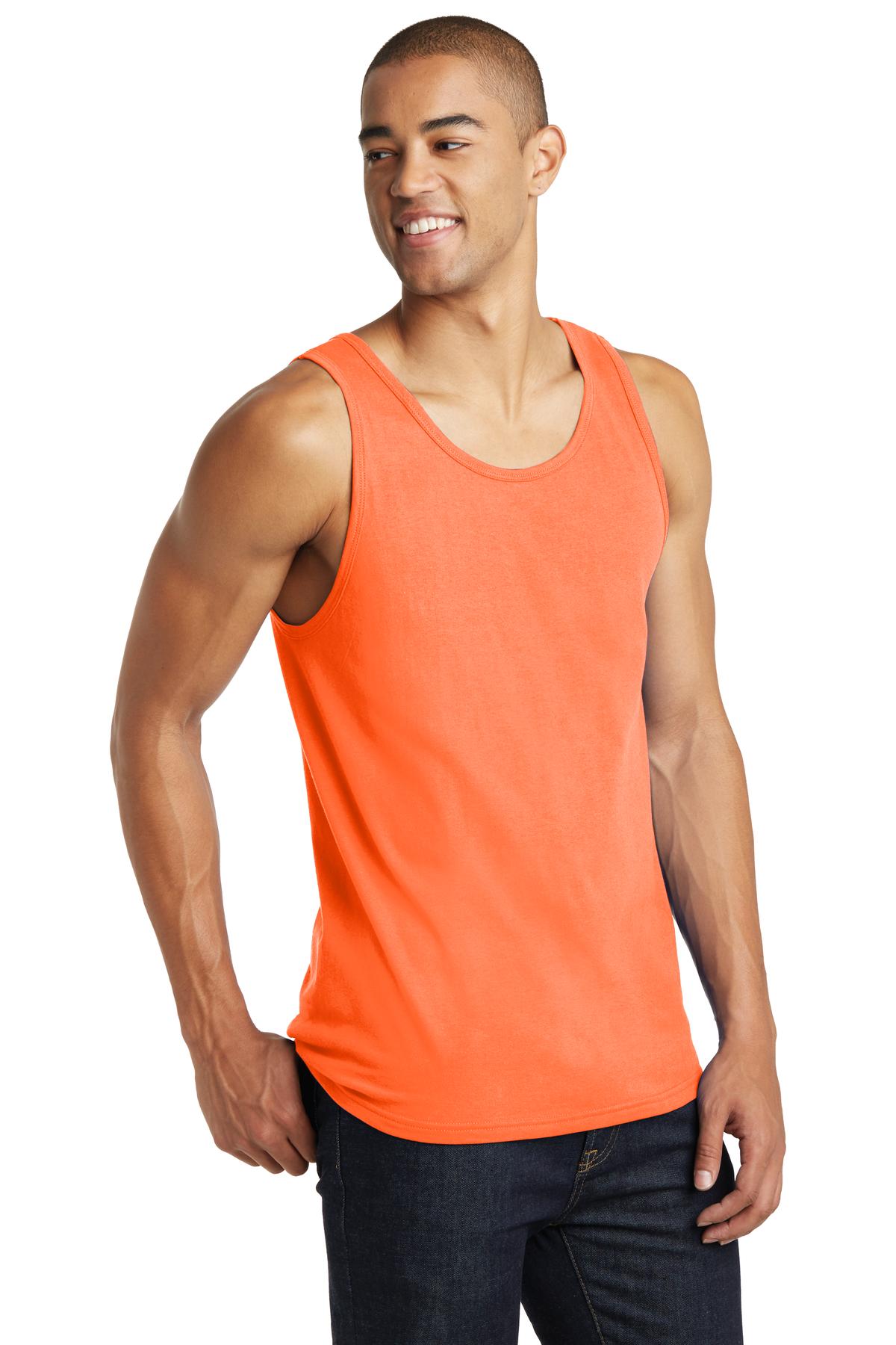 Neon Orange District The Concert Tank . DT5300
