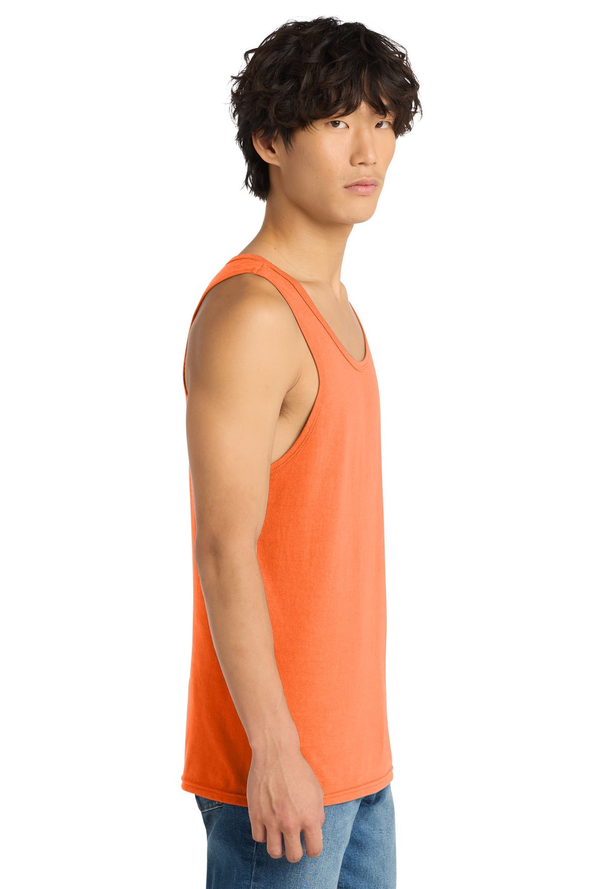 Neon Orange District The Concert Tank . DT5300