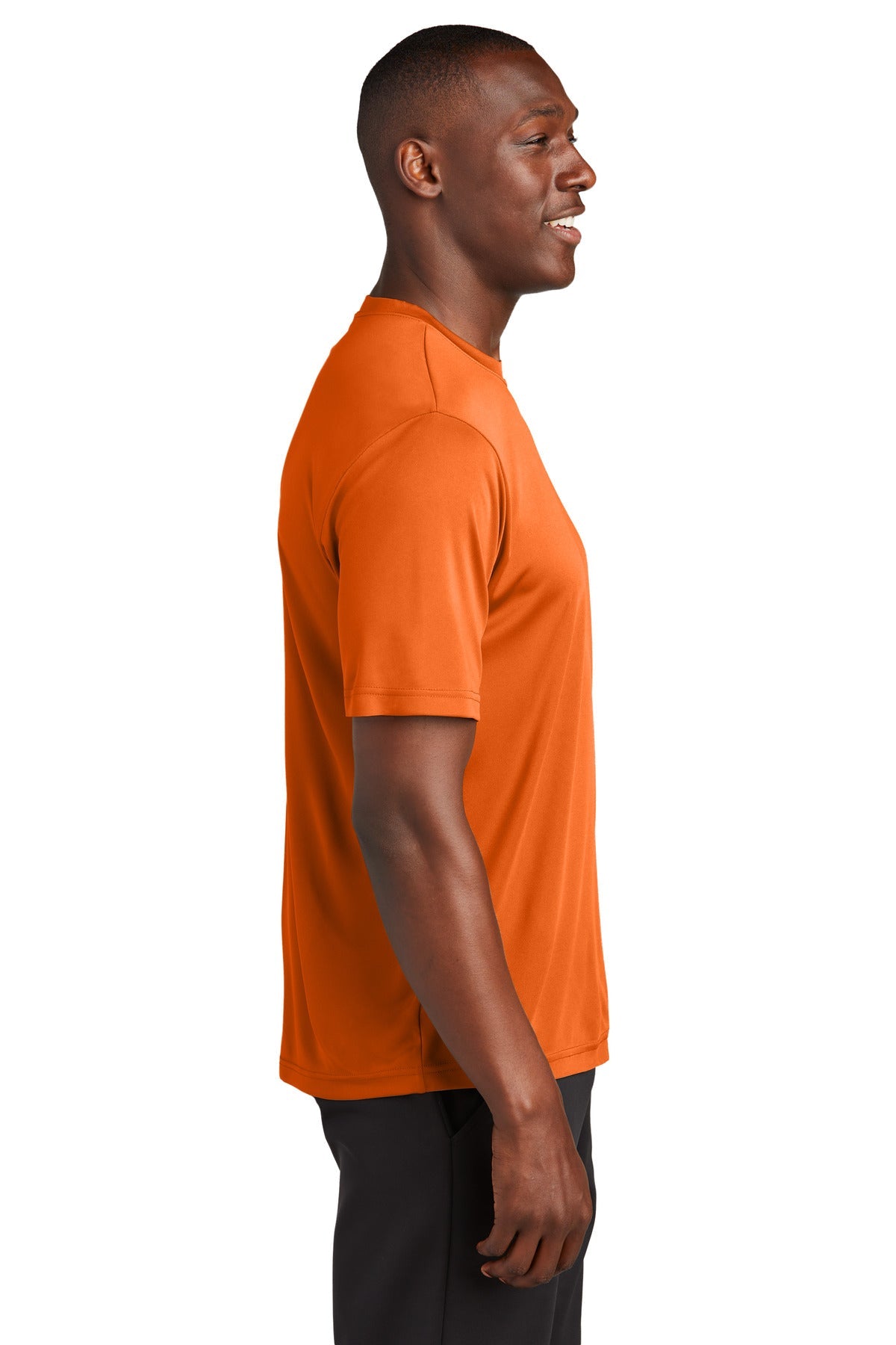 Neon Orange Sport-Tek Tall PosiCharge Competitor Tee. TST350