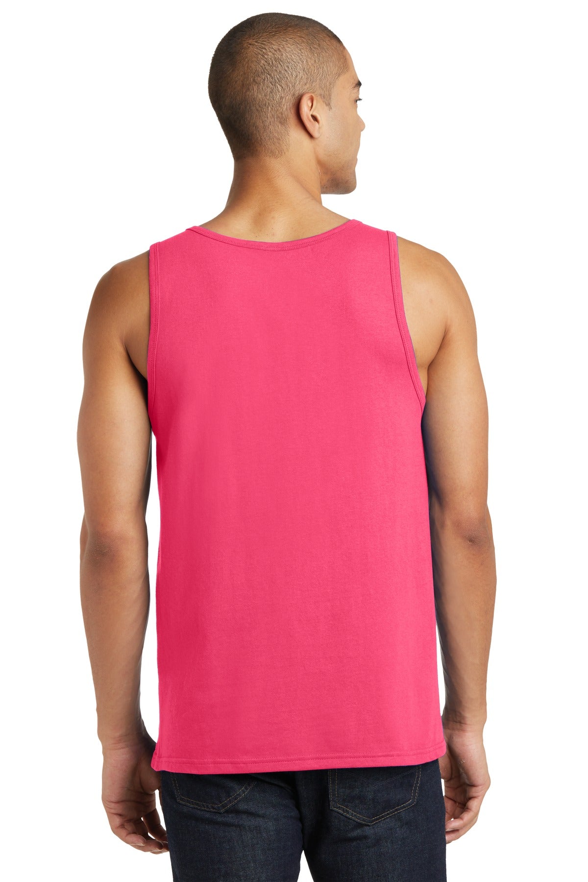 Neon Pink District The Concert Tank . DT5300