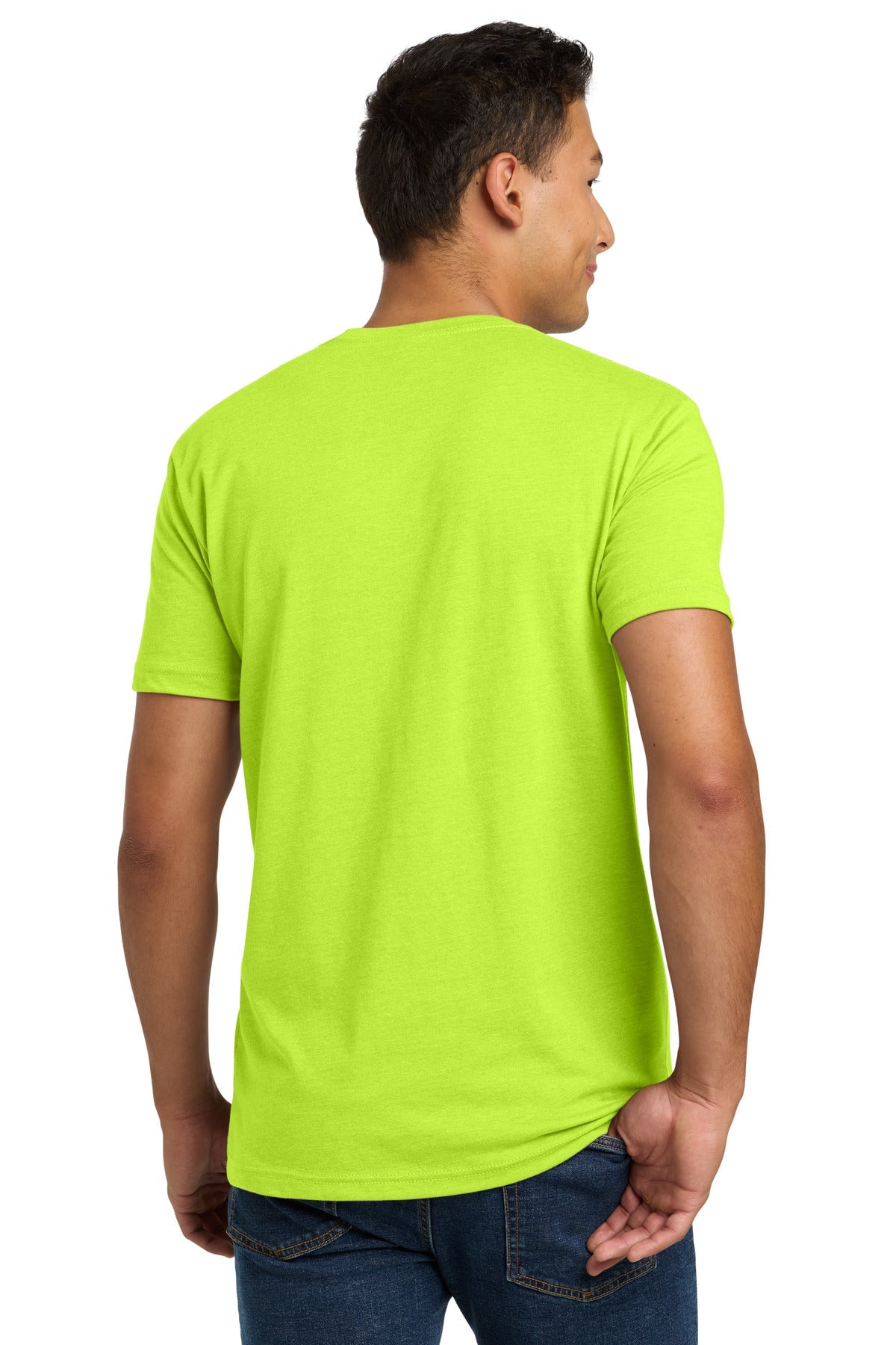 NeonYellow Next Level Apparel Adult CVC Tee. NL6210